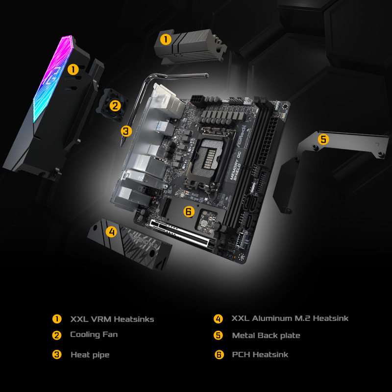 Composite VRM Heatsink